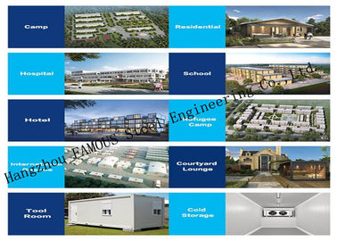 Modern Environmental Foldable Prefab Container House Multi-functional Mobile House Easy Assemble