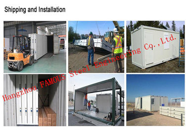 Modern Environmental Foldable Prefab Container House Multi-functional Mobile House Easy Assemble