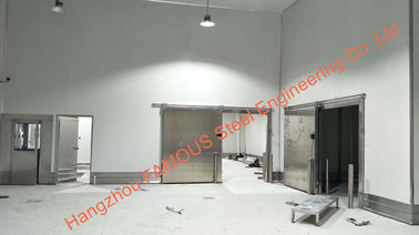 Steel building walk in cooler & freezer cold room fishing equipment chiller for restaurant using