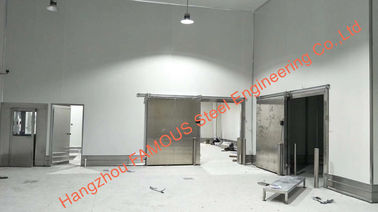 Steel building walk in cooler & freezer cold room fishing equipment chiller for restaurant using