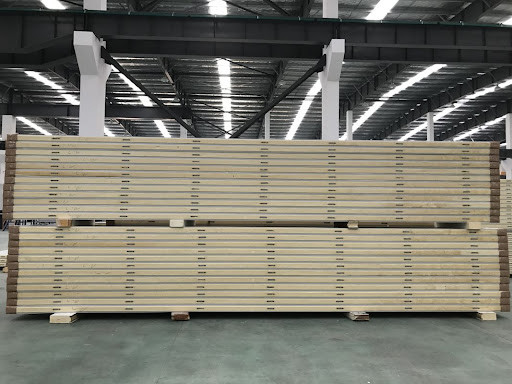 75mm Thick Cam Lock PU Panel for Cold Room Food Storage