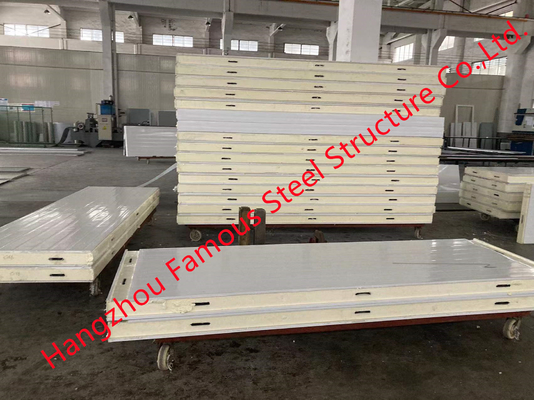 Polyurethane panels insulation portable cold rooms sandwich panels
