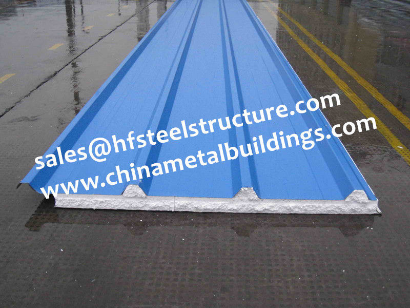 China supply 950mm Width EPS Sandwich Panel for Roof And Cold Storage